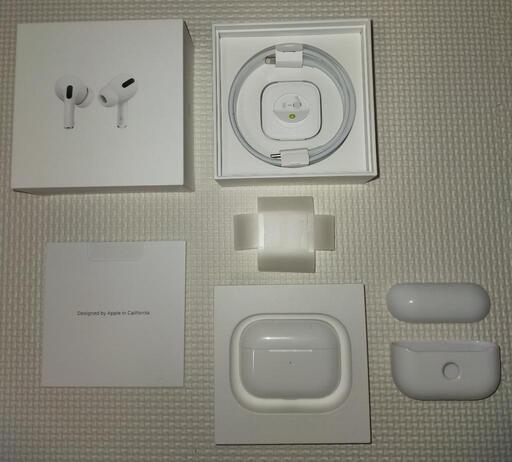 airpods pro 保護ケース付 開封のみ未使用