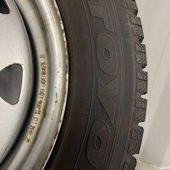 スタッドレスタイヤ TOYO GARIT G5 155/65R13 | 73Q オールピッチスチールホイール 4J-13  4本セット