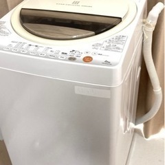 【取引中】全自動洗濯機６.0kg 東芝製 5,000円