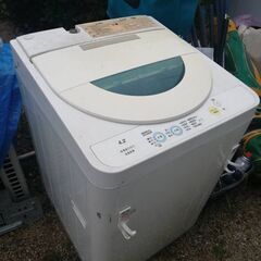 ナショナル　全自動洗濯機　4.2㎏　品番NA-F42M6　動作o...