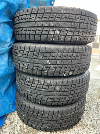 中古】215/70R15 スタッドレスタイヤ・ホイールセット BRIDGESTONE  