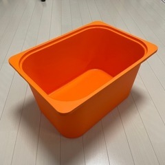 IKEA トロファスト収納ボックス, オレンジ42x30x23 cm