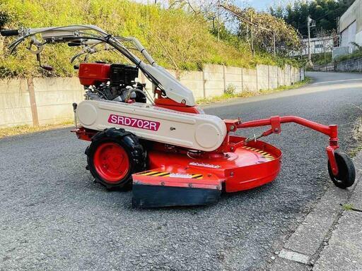 サトウロータリーモア SRD602R 草刈機歩行型 リコイル最大出力６馬力中古品