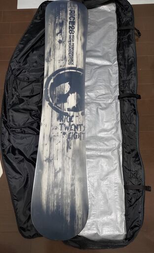 スノーボードRICE28 RT-LTD 注文 152cm ブーツCROSS FIVE26.0cm単品  