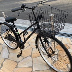 【26型】自転車 ブラック カダローラD
