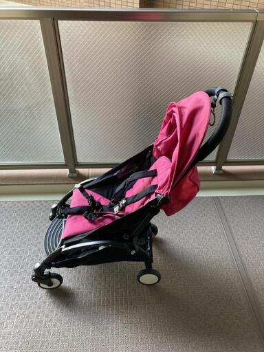 ベビーゼン Baby Zen ベビーカー ヨーヨープラス 6+ ピンク ブラックフレーム Yoyo 6+ Stroller B型 折りたたみ ストローラー コンパクト 三つ折り