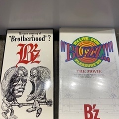 B'z LIVE VHS2本
