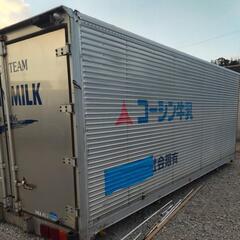 【鍵かけられます】保冷コンテナ 長さ約635cm×幅232cm×高さ240cmくらい 匝瑳市発 配送可  No.31208 鍵かけられます】保冷コンテナ 長さ約635cm×幅232cm×高さ240cmくらい