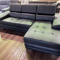 初売り！29万円本革製カウチソファー！29万円ヲ89800円で販売します！2台限定です！1/2（日）12時解禁