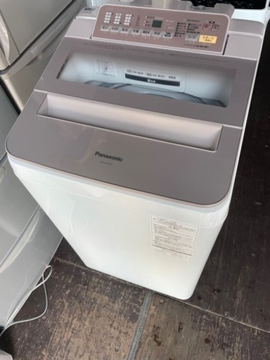 No.1236 Panasonic 7kg洗濯機　2018年製　近隣配送無料