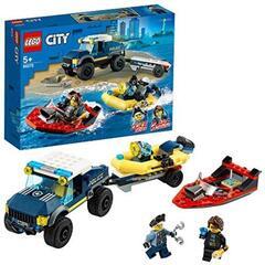 新品 LEGO レゴ シティ エリートポリス ボートでの護送