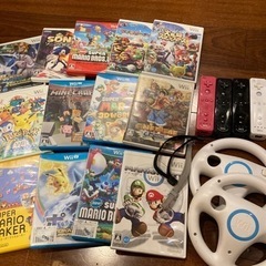 Wii フルセット ソフト13個 コントローラーまとめて