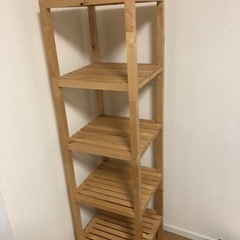 【ネット決済】IKEA 木製5段ラック