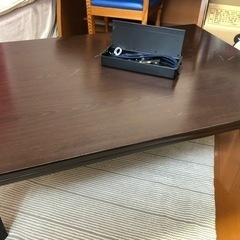 ニトリ　家具調コタツ　コタツテーブル（約30000円）
