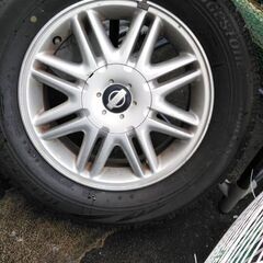 日産スカイラインGT-HR34 純正ホイール＋スタッドレスタイヤ