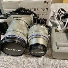 【ネット決済】お譲り先決定★OLYMPUS ミラーレス一眼 E-...