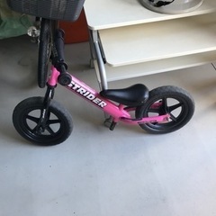 子供用自転車　ピンク