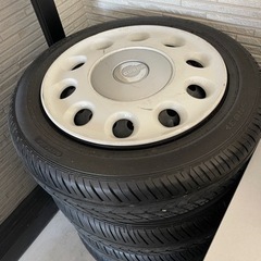 ミラココア純正ホイール タイヤ付4本