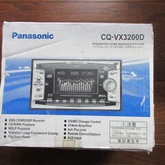 Panasonic製CD/MDデッキ新品未使用