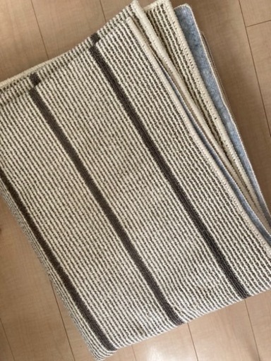 三畳用ラグ　カーペット　洗濯済【引き取り先決まりました】