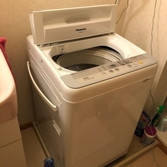 【ネット決済】洗濯機　Panasonic 5㎏　3年ほど使用した物です