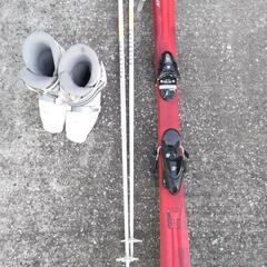スキー板　アトミック145cm,ブーツ24~4.5