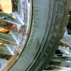 日産エルグランド/オーテックアルミ17×6.5J+45 PCD114.3/5H+タイヤ215/60R17BSスタッドレスGZ 4本