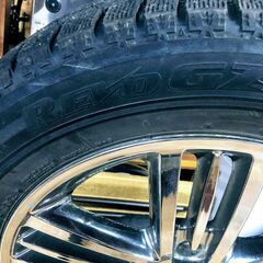 日産エルグランド/オーテックアルミ17×6.5J+45 PCD114.3/5H+タイヤ215/60R17BSスタッドレスGZ 4本