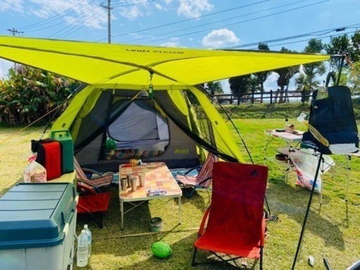 ロゴスLOGOS 2ルームテント LOGOS ロゴス テント ルーミーリビング