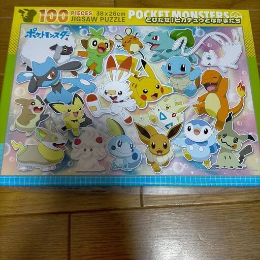 ポケモン パズル 100ピース パンチョママ 茨木のおもちゃの中古あげます 譲ります ジモティーで不用品の処分