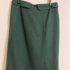 深緑スカート/サイズ38(9号)