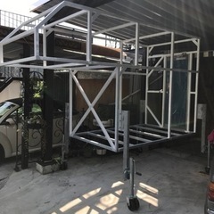 軽トラック用、脱着式キャンピングカーの骨組み、ドア無し価格です！