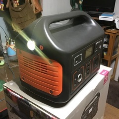 決まりました。ポータブル電源。smart tap、powerArQー626wh、147000m 