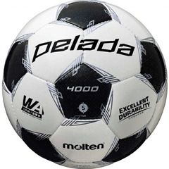 ①【美品・ほぼ新品】サッカーボール peleda 4000 5号球