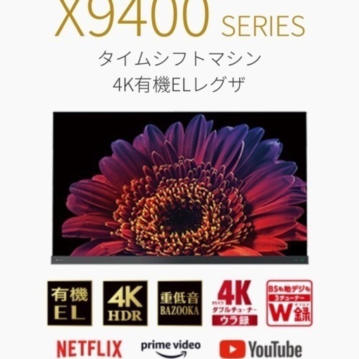 REGZA 4K有機ELテレビ