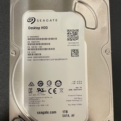 【ネット決済・配送可】Seagate 1TB HDD 3.5イン...