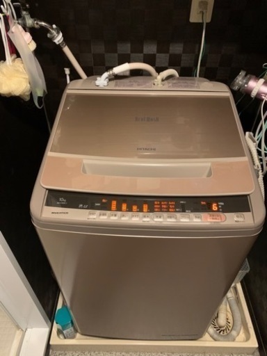 2019年式　超美品✨　10キロ　ビートウォッシュ　縦型　洗濯機