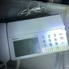 500円‼︎Panasonic 電話機　FAX  KX-PD702-W