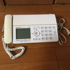 Panasonic おたっくす　KX-PD502-w FAX電話　