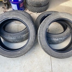 無料！205/55-17 4本セット中古タイヤ 205/55R17