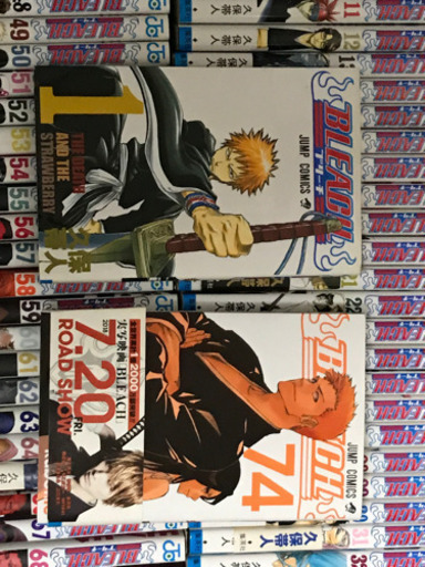 Bleach ブリーチ 1巻 74巻全巻 Yk 橿原のマンガ コミック アニメの中古あげます 譲ります ジモティーで不用品の処分