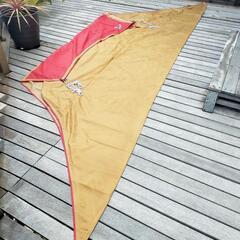 売れました！希少廃番カラー(ベージュ＆レッド)★スノーピーク★HDタープヘキサM★タープ本体及びキャリーバック 売れました！希少廃番カラー(ベージュ＆レッド)☆スノーピーク☆HD