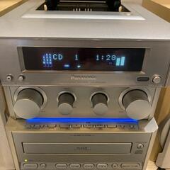 Panasonic コンポ カセット MD CD ラジオ