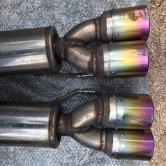 y50 フーガ　ロッソモデロ（rosso/modello）チタンテールマフラー