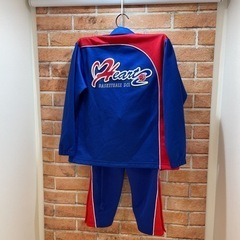 ハーツ　バスケットボール　ジャージ上下　140センチ バスケ ハーツ ジャージ上下セット 140 ハーツ ジャージ ハーツ