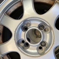 中古スタッドレスタイヤ　アルミホイール付き