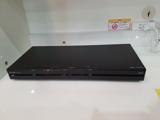 【愛品館市原店】SHARP 2017年製 ブルーレイレコーダー BD-NW510