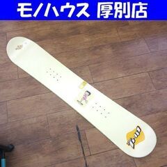 板のみ ナイデッカー スノーボード 147㎝ フラット形状 ベテ...