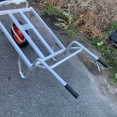 アルミ一輪車　ブレーキ付き