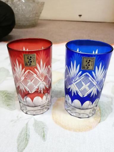 (新品未使用)江戸切子グラス